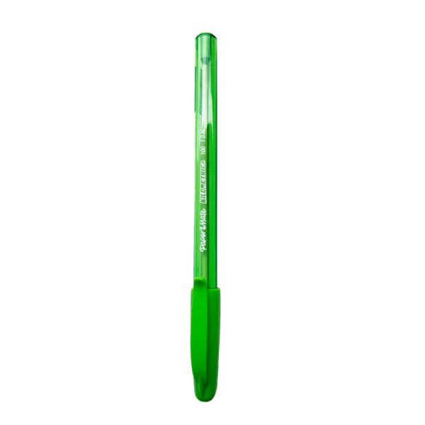 Caneta Esferografica Paper Mate Kilometrica 100 1.0 mm Verde Claro