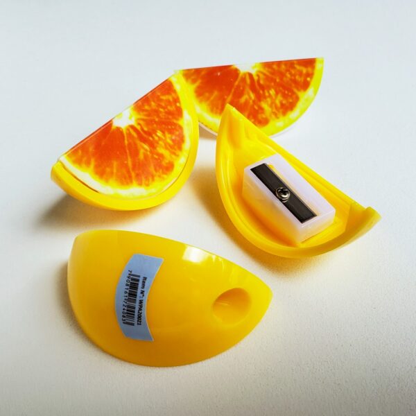Apontador Wipaper Frutas - Laranja
