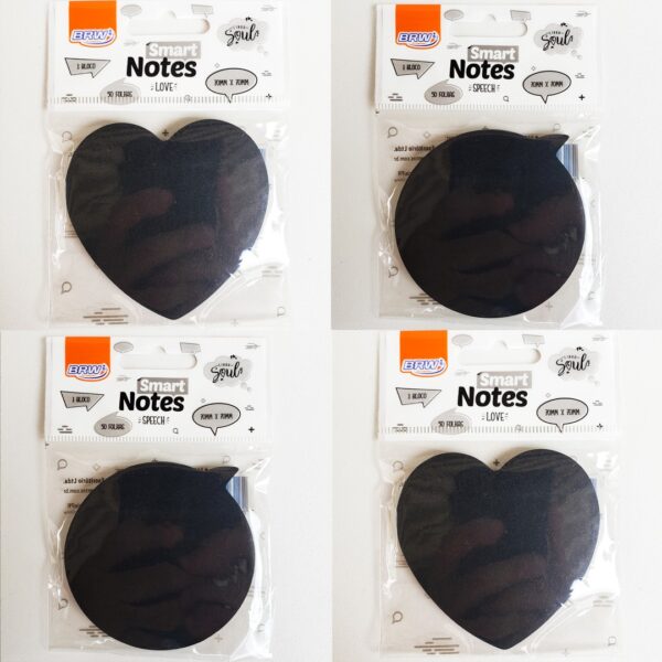 Post It Preto BRW - 50 Folhas Capa