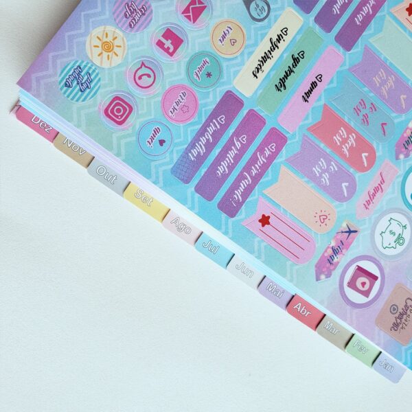 Planner Merci - Modelo Pastel