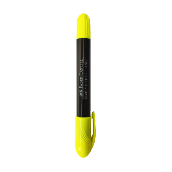 MARCA TEXTO FABER CASTEL - AMARELO